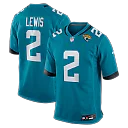 Zennovawear Jourdan Lewis Jacksonville Jaguars Team Game Jersey - Teal