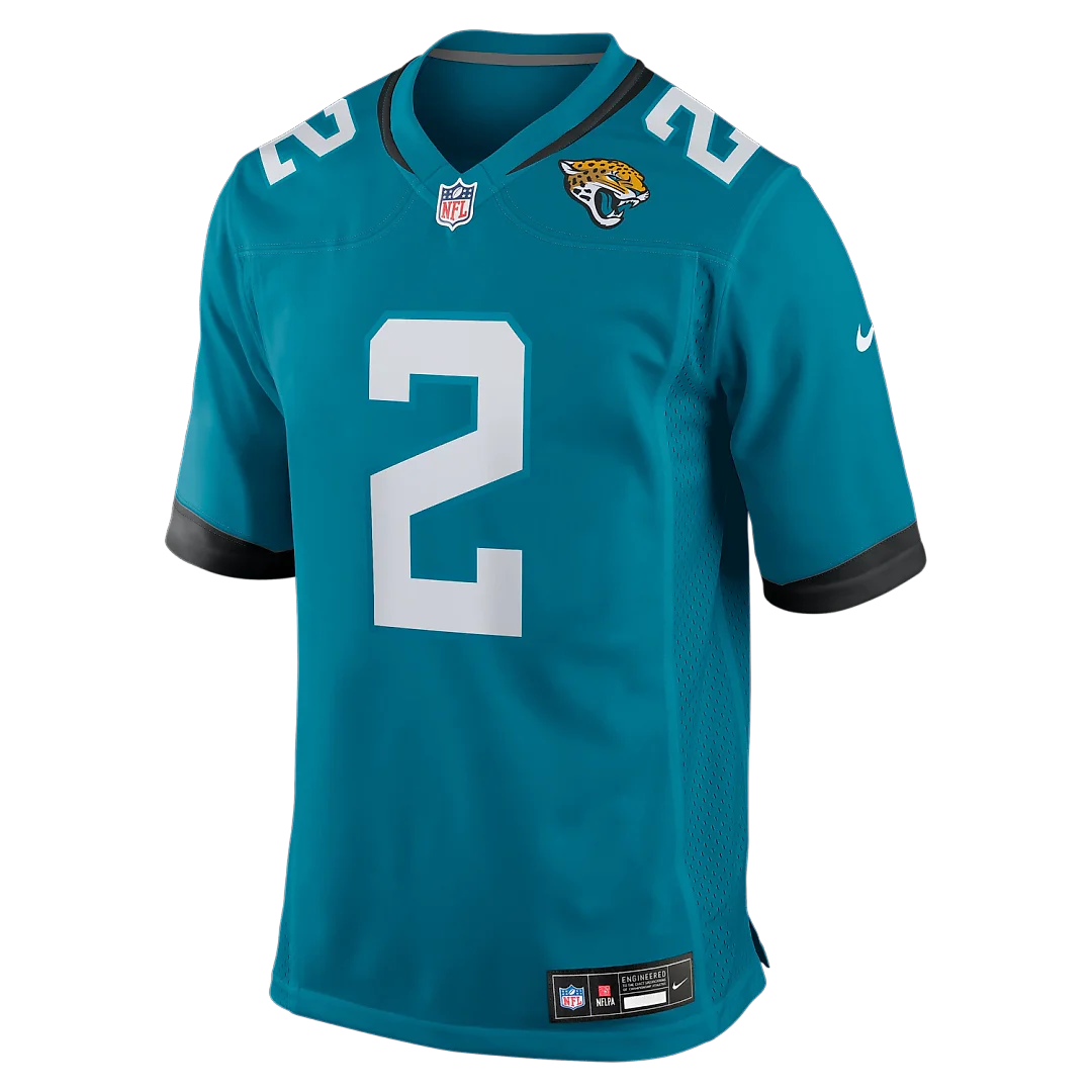 Zennovawear Jourdan Lewis Jacksonville Jaguars Team Game Jersey - Teal