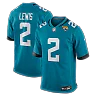 Zennovawear Jourdan Lewis Jacksonville Jaguars Team Game Jersey - Teal