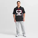 Zennovawear Jovaughn Gwyn Atlanta Falcons Team Game Jersey - Black