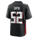 Zennovawear Jovaughn Gwyn Atlanta Falcons Team Game Jersey - Black
