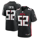 Zennovawear Jovaughn Gwyn Atlanta Falcons Team Game Jersey - Black