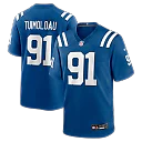 Zennovawear JT Tuimoloau Indianapolis Colts Team Game Jersey - Royal