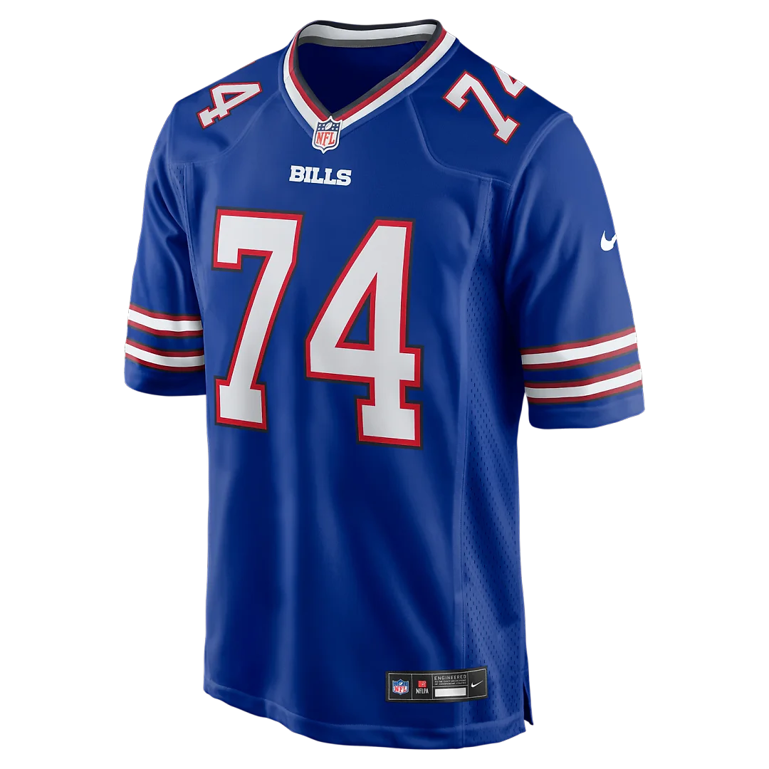 Zennovawear Jude Bowry Buffalo Bills Team Game Jersey - Royal