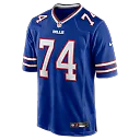 Zennovawear Jude Bowry Buffalo Bills Team Game Jersey - Royal