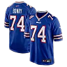 Zennovawear Jude Bowry Buffalo Bills Team Game Jersey - Royal