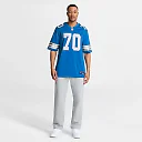 Zennovawear Juice Scruggs Detroit Lions Team Game Jersey - Blue