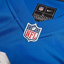 Zennovawear Juice Scruggs Detroit Lions Team Game Jersey - Blue