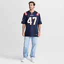 Zennovawear Julian Ashby New England Patriots Team Game Jersey - Navy