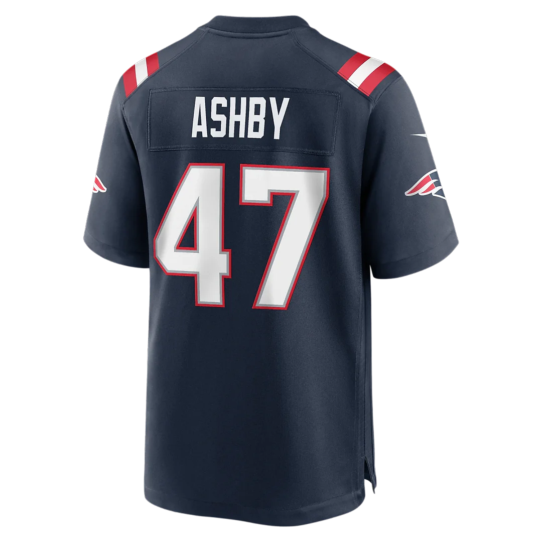 Zennovawear Julian Ashby New England Patriots Team Game Jersey - Navy
