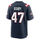 Zennovawear Julian Ashby New England Patriots Team Game Jersey - Navy