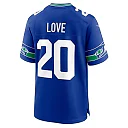 Zennovawear Julian Love Seattle Seahawks Alternate Game Jersey - Royal