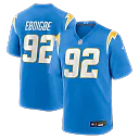 Zennovawear Justin Eboigbe Los Angeles Chargers Team Game Jersey - Powder Blue