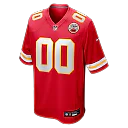 Zennovawear Justin Fields Kansas City Chiefs Game Jersey - Red