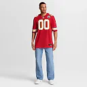 Zennovawear Justin Fields Kansas City Chiefs Game Jersey - Red