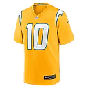 Zennovawear Justin Herbert Los Angeles Chargers Alternate Charger Power Game Player Jersey - Gold