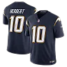 Zennovawear Justin Herbert Los Angeles Chargers Alternate Super Chargers Vapor FUSE. Stitched Limited Jersey - Navy