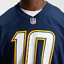 Zennovawear Justin Herbert Los Angeles Chargers Alternate Super Chargers Game Player Jersey - Navy