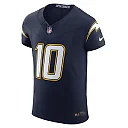 Zennovawear Justin Herbert Los Angeles Chargers Alternate Vapor FUSE. Elite Jersey - Navy
