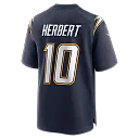 Zennovawear Justin Herbert Los Angeles Chargers Alternate Super Chargers Game Player Jersey - Navy