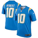 Zennovawear Justin Herbert Los Angeles Chargers Legend Player Performance Top - Powder Blue