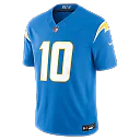 Zennovawear Justin Herbert Los Angeles Chargers Team Vapor FUSE. Stitched Limited Jersey - Powder Blue
