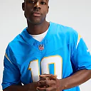 Zennovawear Justin Herbert Los Angeles Chargers Team Vapor FUSE. Stitched Limited Jersey - Powder Blue
