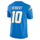 Zennovawear Justin Herbert Los Angeles Chargers Team Vapor FUSE. Stitched Limited Jersey - Powder Blue