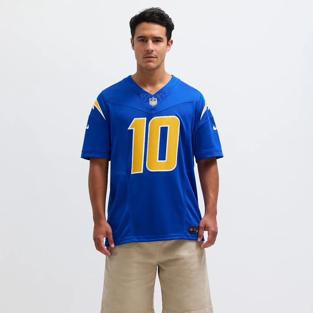 Zennovawear Justin Herbert Los Angeles Chargers Vapor FUSE. Limited Jersey - Royal