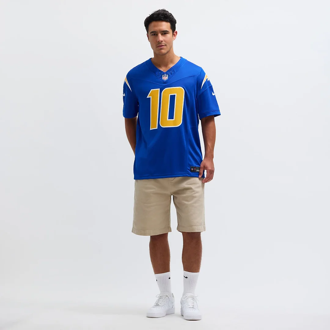 Zennovawear Justin Herbert Los Angeles Chargers Vapor FUSE. Limited Jersey - Royal