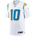 Zennovawear Justin Herbert Los Angeles Chargers Game Jersey - White