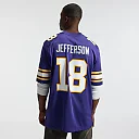 Zennovawear Justin Jefferson Minnesota Vikings Classic Player Game Jersey - Purple