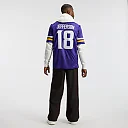 Zennovawear Justin Jefferson Minnesota Vikings Team Vapor FUSE. Stitched Limited Jersey - Purple