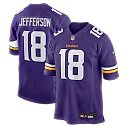 Zennovawear Justin Jefferson Minnesota Vikings Player Game Jersey - Purple