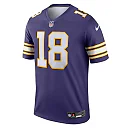 Zennovawear Justin Jefferson Minnesota Vikings Legend Player Performance Top - Purple