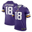 Zennovawear Justin Jefferson Minnesota Vikings Legend Player Performance Top - Purple