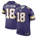 Zennovawear Justin Jefferson Minnesota Vikings Legend Player Performance Top - Purple