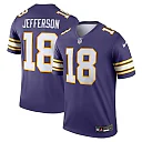 Zennovawear Justin Jefferson Minnesota Vikings Legend Player Performance Top - Purple