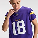 Zennovawear Justin Jefferson Minnesota Vikings Team Vapor FUSE. Elite Jersey - Purple