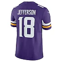 Zennovawear Justin Jefferson Minnesota Vikings Vapor FUSE. Limited Jersey - Purple