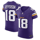 Zennovawear Justin Jefferson Minnesota Vikings Team Vapor FUSE. Elite Jersey - Purple