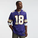 Zennovawear Justin Jefferson Minnesota Vikings Classic Player Game Jersey - Purple