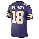Zennovawear Justin Jefferson Minnesota Vikings Legend Player Performance Top - Purple