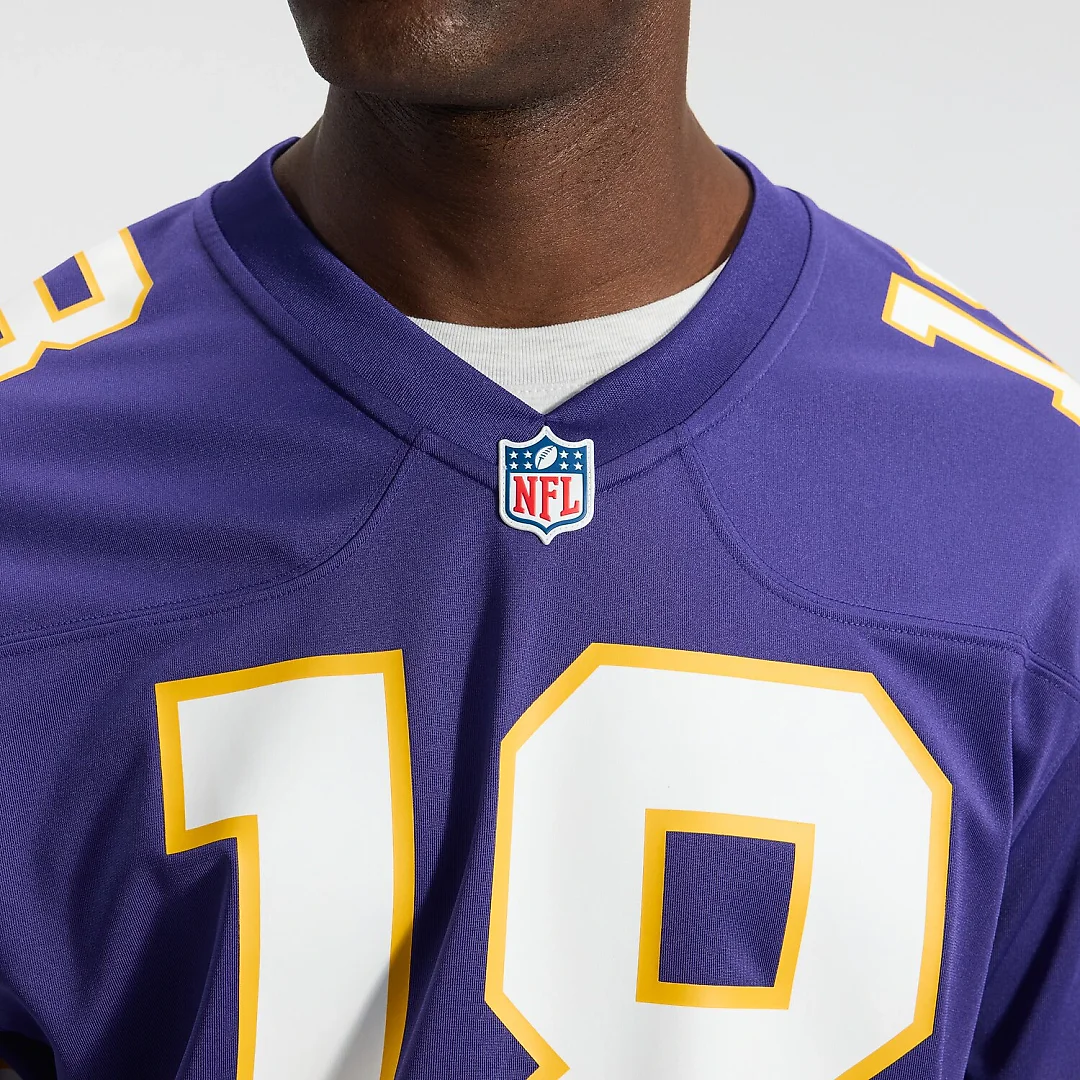 Zennovawear Justin Jefferson Minnesota Vikings Classic Player Game Jersey - Purple