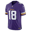 Zennovawear Justin Jefferson Minnesota Vikings Vapor FUSE. Limited Jersey - Purple
