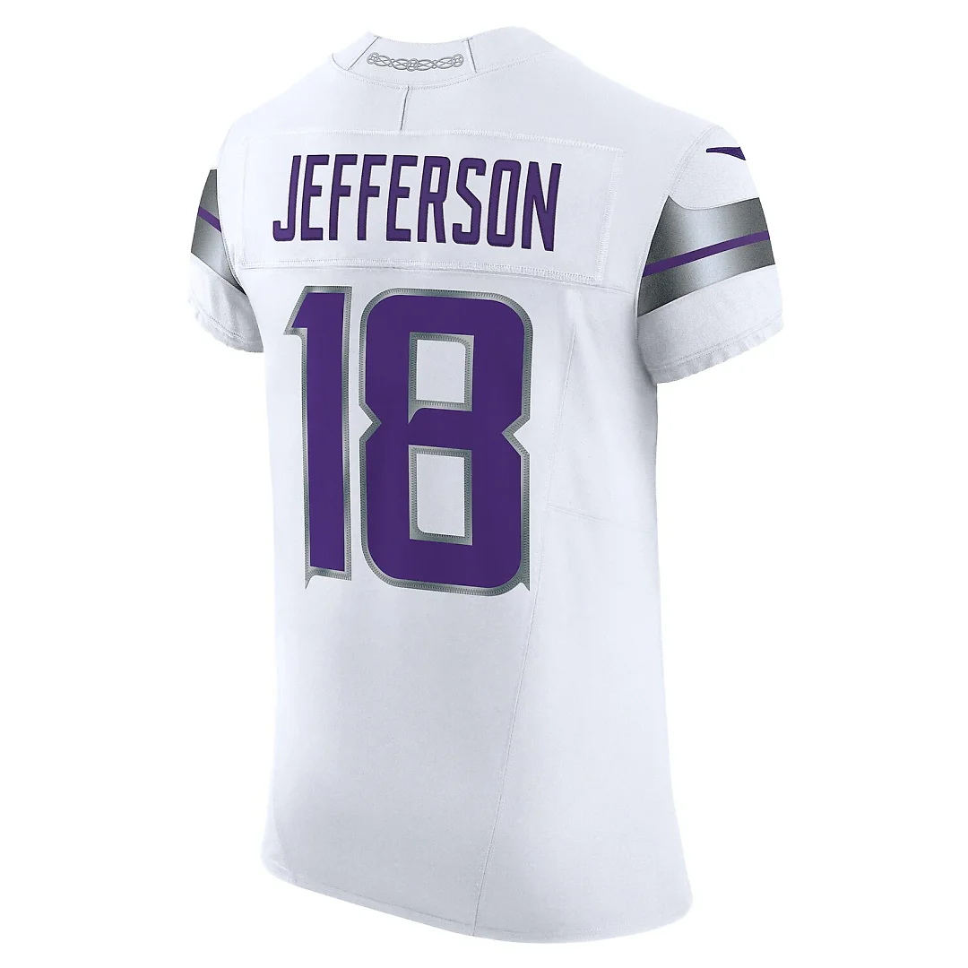 Zennovawear Justin Jefferson Minnesota Vikings Alternate Vapor FUSE. Elite Player Jersey - White