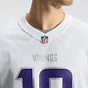 Zennovawear Justin Jefferson Minnesota Vikings Alternate Game Player Jersey - White