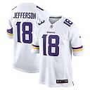 Zennovawear Justin Jefferson Minnesota Vikings Game Player Jersey - White