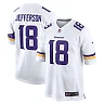 Zennovawear Justin Jefferson Minnesota Vikings Game Player Jersey - White
