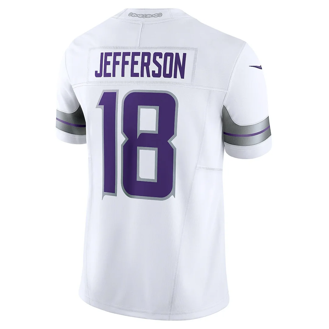 Zennovawear Justin Jefferson Minnesota Vikings Alternate Vapor FUSE. Limited Jersey - White
